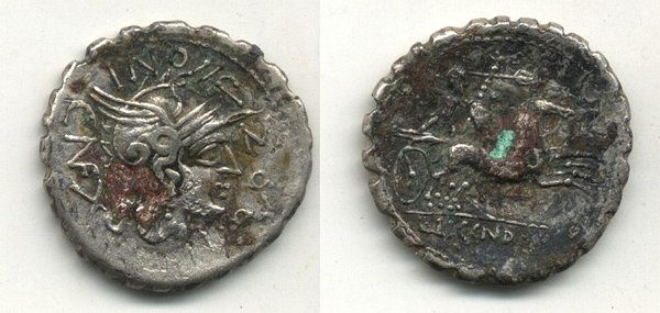 Datei:Alte Römische Münzen.jpg