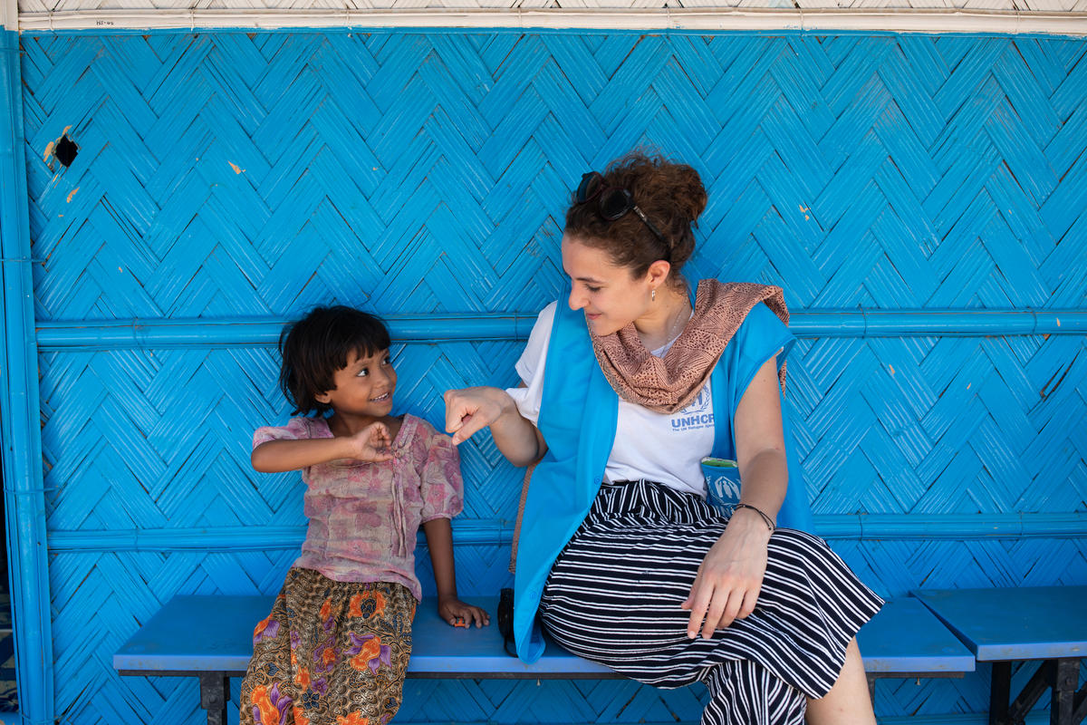 Freundschaften werden geschlossen - © Kamrul Hasan www.unhcr.org, Standardurheberrechtsschutz