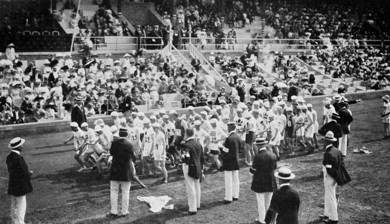 Datei:1912 Olympische Spiele Marathon.jpg