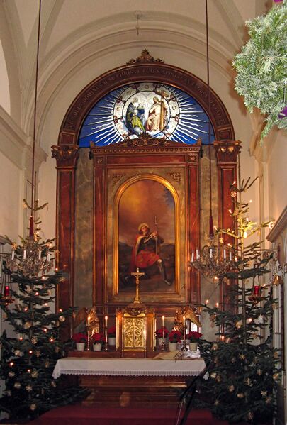 Datei:Altmannsdorfer Kirche Altar.jpg
