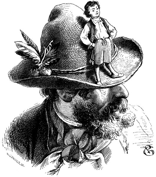 Datei:Daumesdick auf Hut.jpg