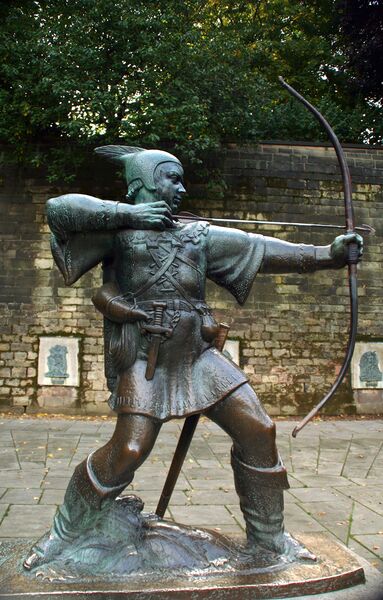Datei:Robin Hood Statue in Nottingham.jpg