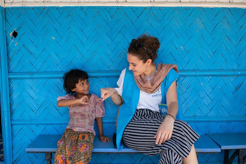 Datei:UNHCR Freundschaft entstehen.jpg